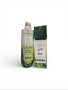 Olay Wickedly Wonderful Body Wash & Secret Clinical Deodorant Set - Elphaba Set